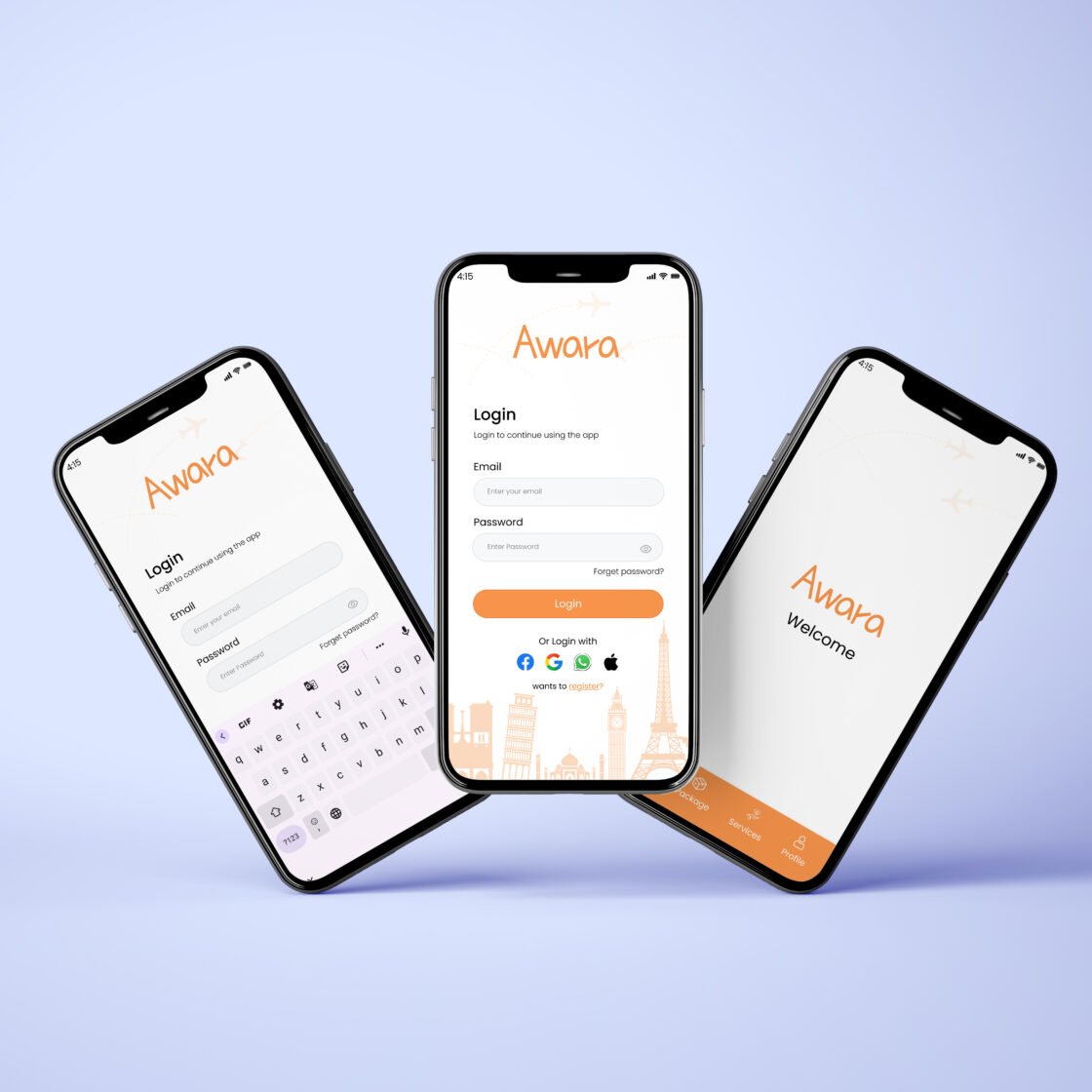 Awara – App for Solo Travelers Around the World